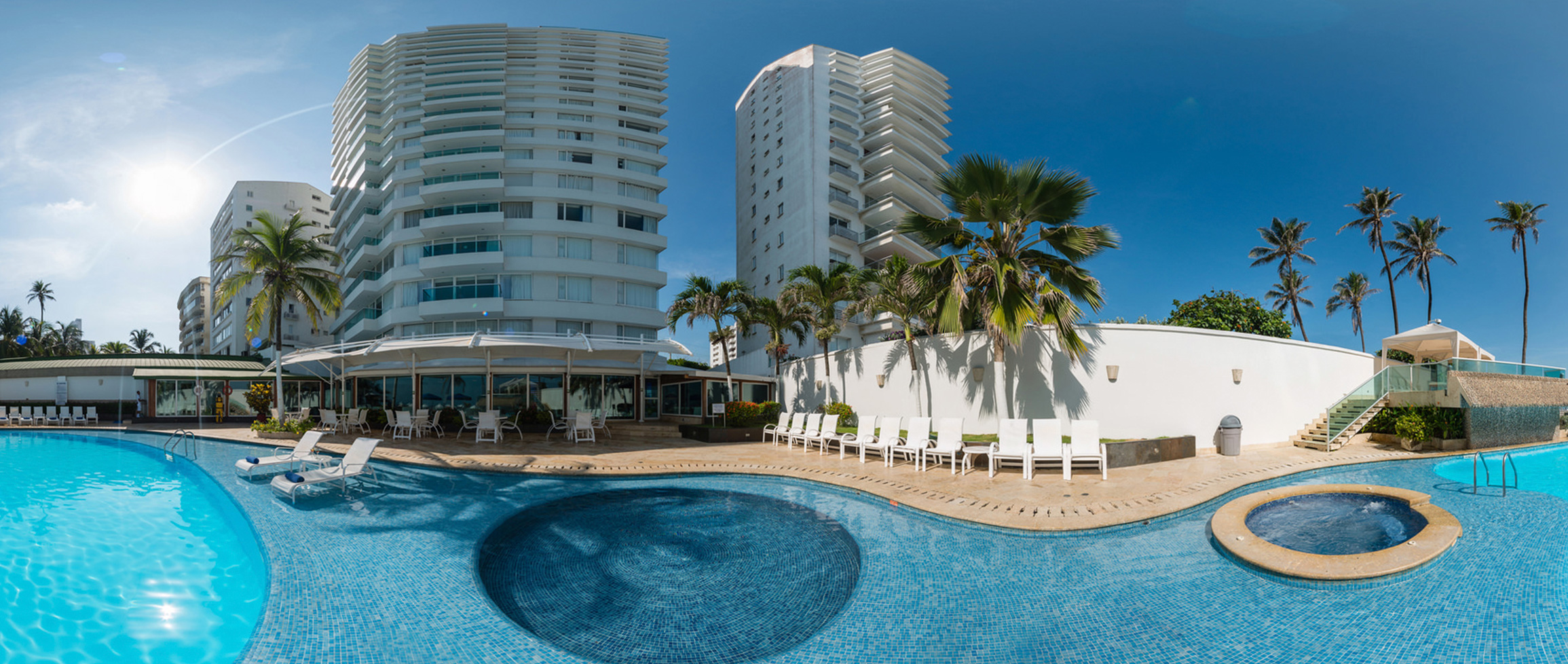 Hotel Dann Cartagena - Hotel Dann Cartagena. Hotel en la Playa de Bocagrande con acceso directo al mar. Cartagena de Indias, Colombia.